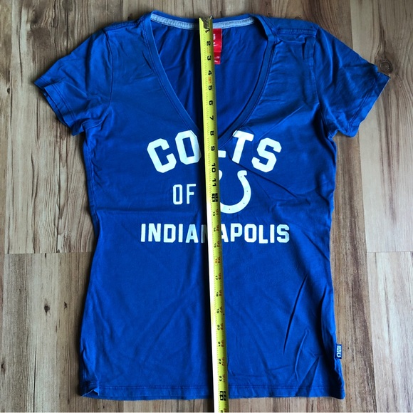 NIKE Indianapolis Colts Shirt Short Sleeve Small Blue NFL Football Women’s - Picture 6 of 16
